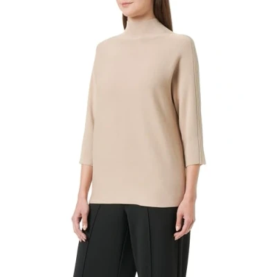 Abbildung von comma Strickpullover, Damen, Größe: 38, Beige