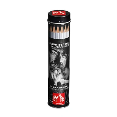 Abbildung von Caran d&#039;Ache 0775.315 Graphite Line Grafwood Sortiment mit 15 Härtegraden, 775.315