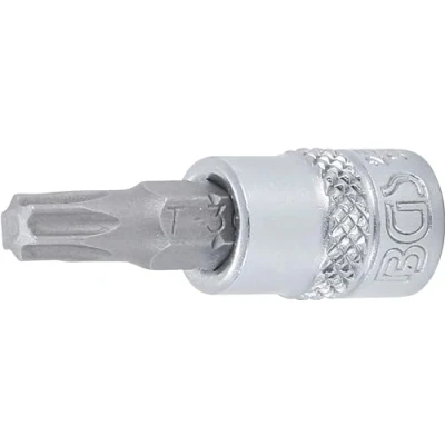 Abbildung von BGS 2595 Bit Einsatz Länge 38 mm 6,3 (1/4&quot;) T Profil (für Torx) T30 CV Stahl