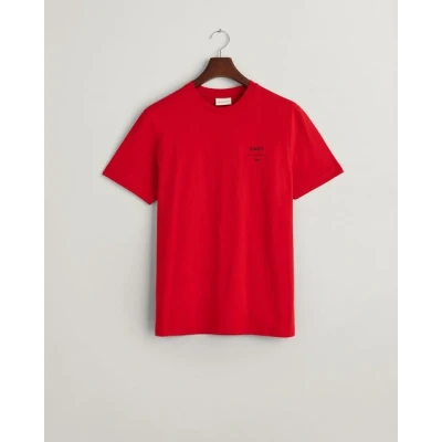 Abbildung von GANT Tshirt print, Herren, Größe: Large, Ruby red