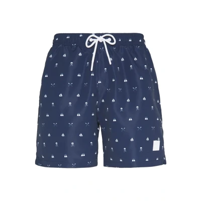 Abbildung von Urban Classics Herren Badehose Pattern Swim Shorts, für Männer mit Pattern, erhältlich in vielen Farbvarianten, Größen XS 6XL
