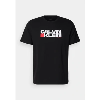 Abbildung von Calvin Klein Jeans Redbox Graphic TEE Tshirt print, Herren, Größe: Medium, Black