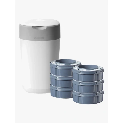 Abbildung von Tommee Tippee Sangenic T&amp; C inkl. 6 Refill, Weiß