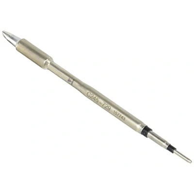 Abbildung von JBC Lötspitze Serie C245 Meißelform, C245729/2,7 x 1,0 mm, gerade C245729 (Lötkartusche 2045 2245 Loetkartusche Loetspitze Lötpatrone Loetpatrone Meißelspitze bleifrei)