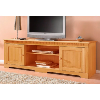 Abbildung von Home affaire Lowboard &quot;Lisa&quot;, aus schönem massivem Kiefernholz, Breite 175 cm
