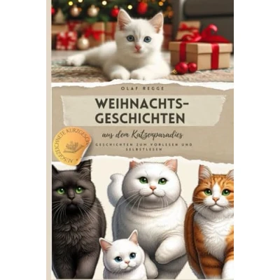 Abbildung von Weihnachtsgeschichten aus dem Katzenparadies: Spannende Geschichten zum Vorlesen und Selberlesen: Katzengeschichten voller Spaß, Freundschaft ... für Jung Alt (Lustige Katzen, Band 3)