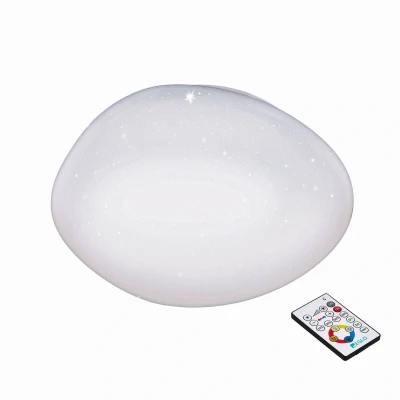 Abbildung von Eglo 900128 LED Deckenleuchte SILERAS Z weiss H:6 Ø:43cm dimmbar 2700 6500K mit Connect Funktion