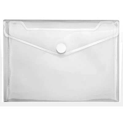 Abbildung von Veloflex Dokumententaschen Crystal A5 quer transparent