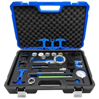 Abbildung von ZKTOOL 32 teiliges Set Motor Nockenwellenhalterungs und Ausrichtungstiming Werkzeug für VW Audi 1.8 2.0 TSI TFSI EA888 Umfassendes mit Teilen, OEM T10352 T40196 T40271 T10368