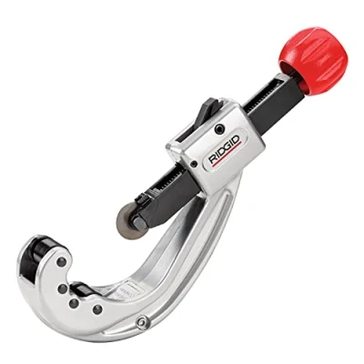 Abbildung von RIDGID 31657 Modell 154 P Schnelleinstellbarer Rohrabschneider, Kunststoff Rohrabschneider von 50 mm bis 110