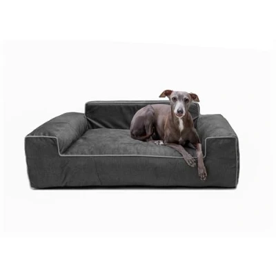 Abbildung von Bjird Tierbett Hundebett LUNA Fancy, Bezug abnehbar und waschbar, Hundesofa für kleie grosse Hunde, Größe: M,L,XL/XXL