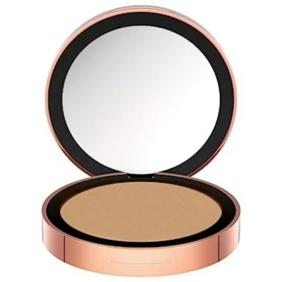 Abbildung von M. Asam MAGIC FINISH Satin Compact Powder Beige (9g) Seidiges Puder Make up mit Vitamin E &amp; Hyaluron, perfektes Finish, talkfrei, vegan, ideal für Contouring Makeup