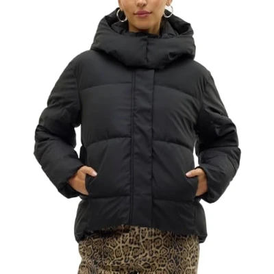 Abbildung von Vero Moda Steppjacke &quot;VMGRETAKYLIE SHORT COATED JACKET NOOS&quot;, mit Kapuze