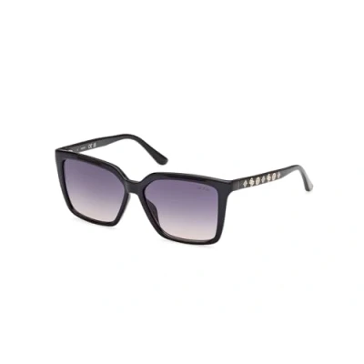 Abbildung von Guess Damen GU00099 01B Gläser SONNENBRILLEN Injiziert Schwarz Rauch Quadratisch Normal Sfumato