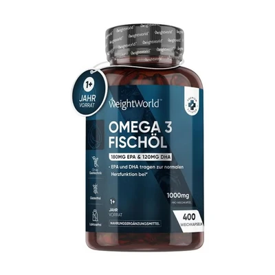Abbildung von WeightWorld Omega 3 Fischöl