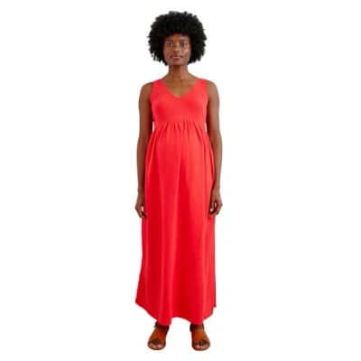 Abbildung von vertbaudet Maxikleid Langes Umstandskleid Aus Musselin