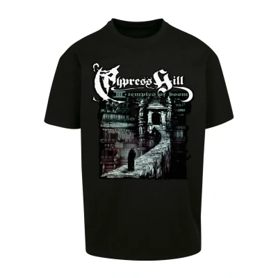 Abbildung von Mister Tee Cypress HILL Temples OF BOOM Tshirt print, Herren, Größe: Large, Black