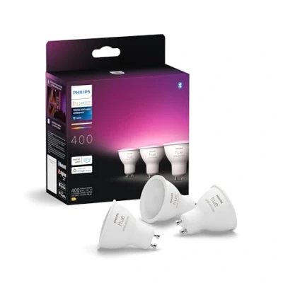 Abbildung von Philips Hue White and Color GU10 3er Pack