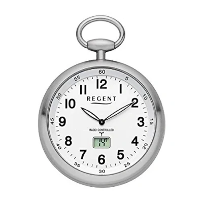 Abbildung von Regent Taschenuhr, (Set, 2 tlg., mit Kette), Quarzuhr, Herrenuhr, Funk, Kette
