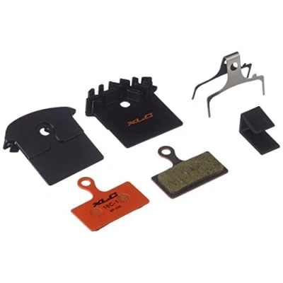 Abbildung von XLC Unisex Erwachsene Pro Scheibenbremsbeläge BP H25, Orange, Schwarz, One Size