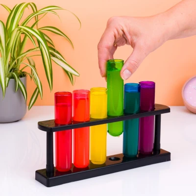 Abbildung von Reagenzglas Schnapsgläser (6er Set)