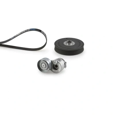 Abbildung von GATES K027PK1125 Keilrippenriemensatz mit Kurbelwellenriemenscheibe ThermalPro RENAULT: GRAND SCENIC 2, 3, MEGANE 3 Grandtour