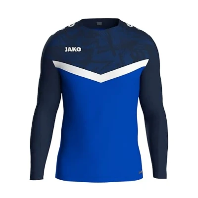 Abbildung von JAKO Iconic Langarmshirt, Herren, Größe: 46/48, Royal/marine