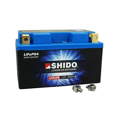 Abbildung von SHIDO LTZ10S LION S Batterie Lithium, Ion Blau (Preis inkl. EUR 7,50 Pfand)