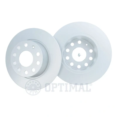 Abbildung von OPTIMAL BS 9624C Bremsscheibe Hinterachse 272 10 5 voll beschichtet mit Schrauben SEAT: Leon III ST, Schrägheck, SC