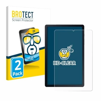 Abbildung von BROTECT (2 Stück Schutzfolie für Samsung Galaxy Tab S6 Lite LTE 2024 Displayschutz Folie Ultra Klar