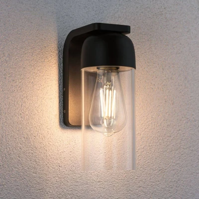 Abbildung von Paulmann Außen Wandleuchte &quot;Lantea IP44 91x144mm max. 15W 230V Anthrazit Aluminium&quot;, 1 flammig, Leuchtmittel E27 ohne