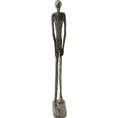 Abbildung von Kare Design Deko Objekt Art Man Bronze, Dekofigur, Skulptur, Tischaccessoires, Figur fürs Wohnzimmer, Flur, Schlafzimmer, Accessoire, für Regale oder Sideboards, 79x25x11 cm (H/B/T)