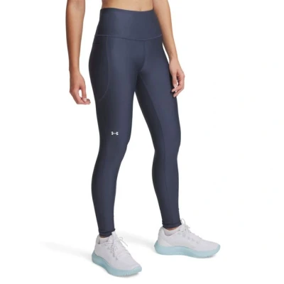 Abbildung von Under Armour TECH Hirise Legging Tights, Damen, Größe: XL, Downpour gray/white