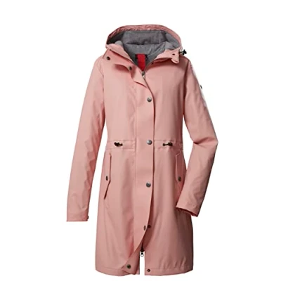 Abbildung von G.I.G.A. DX Damen Regenparka/Regenjacke mit Innenfutter und Kapuze GS 101 WMN PRK, rose, 50, 38999 000