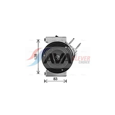 Abbildung von PRASCO FDAK682 Kompressor HS13N PAG 46 R 134a FORD: Ranger Mk3