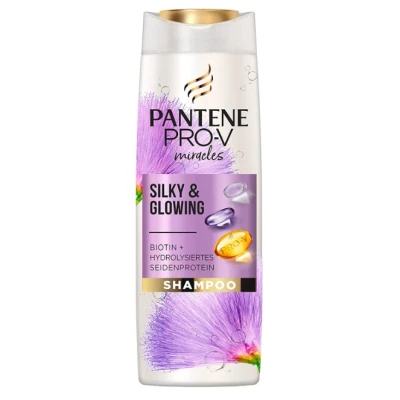 Abbildung von Pantene Pro V Miracles Silky &amp; Glowing Shampoo