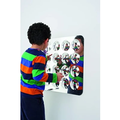 Abbildung von TickiT 72410 Large 16 Domed Acrylic Mirror Panel