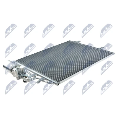 Abbildung von NTY CCS VV 002 Klimakondensator mit Trockner Aluminium 620 VOLVO: V70 3, V60 I, XC60 I