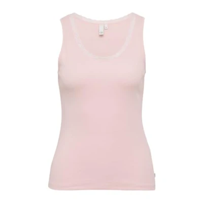 Abbildung von QS MIT AM Ausschitt Top, Damen, Größe: XL, Zartrosa