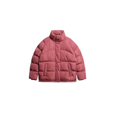Abbildung von Superdry Steppjacke &quot;MID LENGTH PUFFER JACKET&quot;, mit Kapuze