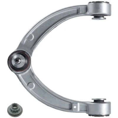 Abbildung von FEBI BILSTEIN 107852 Querlenker mit Sicherungsmutter Lager, Trag /Führungsgelenk oben, Vorderachse links Aluminium