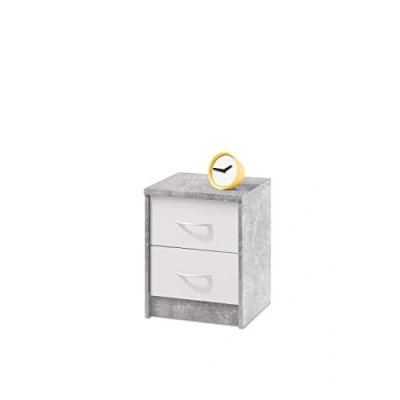 Abbildung von Stella Trading Optimus Kommode 9, Holzwerkstoff, Nachtkommode 2 SK, One Size