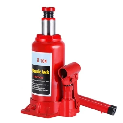 Abbildung von 8T Wagenheber, Tragbarer Hydraulischer Flaschenheber, Jack für Auto LKW Wohnwagen Traktoren