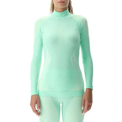 Abbildung von UYN Damen Evolutyon Langarmshirt, Light Green/White/White, XS