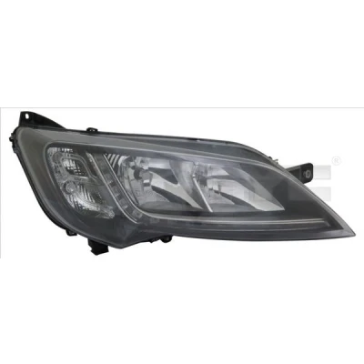 Abbildung von TYC 20 15672 16 2 Scheinwerfer links H7/H7, LED mit Tagfahrlicht für Rechtsverkehr Elektromotor, LED, ohne Steuergerät