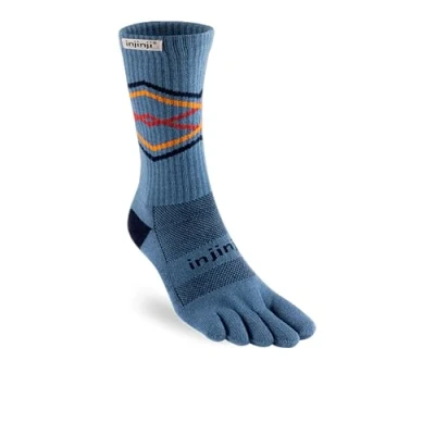 Abbildung von Injinji Herren Trail Midweight Crew Socken, See, S