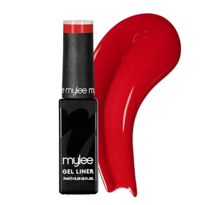 Abbildung von Mylee Liner Gel Nagellack 7ml [French Cancan] Mit Integriertem Nail Art Pinsel UV/LED Nagelkunst Maniküre Pediküre für Professionellen &amp; Heimgebrauch Langanhaltend und Einfach Anzuwenden