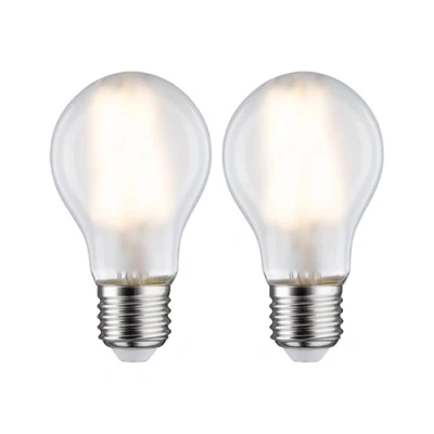 Abbildung von Paulmann 28642 Filament 230V LED Birne 2x7W Leuchtmittel Matt Beleuchtung 2700K E27