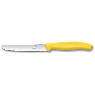 Abbildung von Victorinox Tomaten / Wurstmesser Swiss Classic Gelb 11 cm