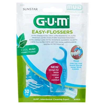 Abbildung von GUM EASY FLOSSERS 30 Stück Zahnseidesticks